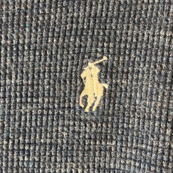 Polo Ralph Lauren M’s Classic Fit, Soft Touch XL Textured Blue LSS. EUC. - Picture 3 of 10